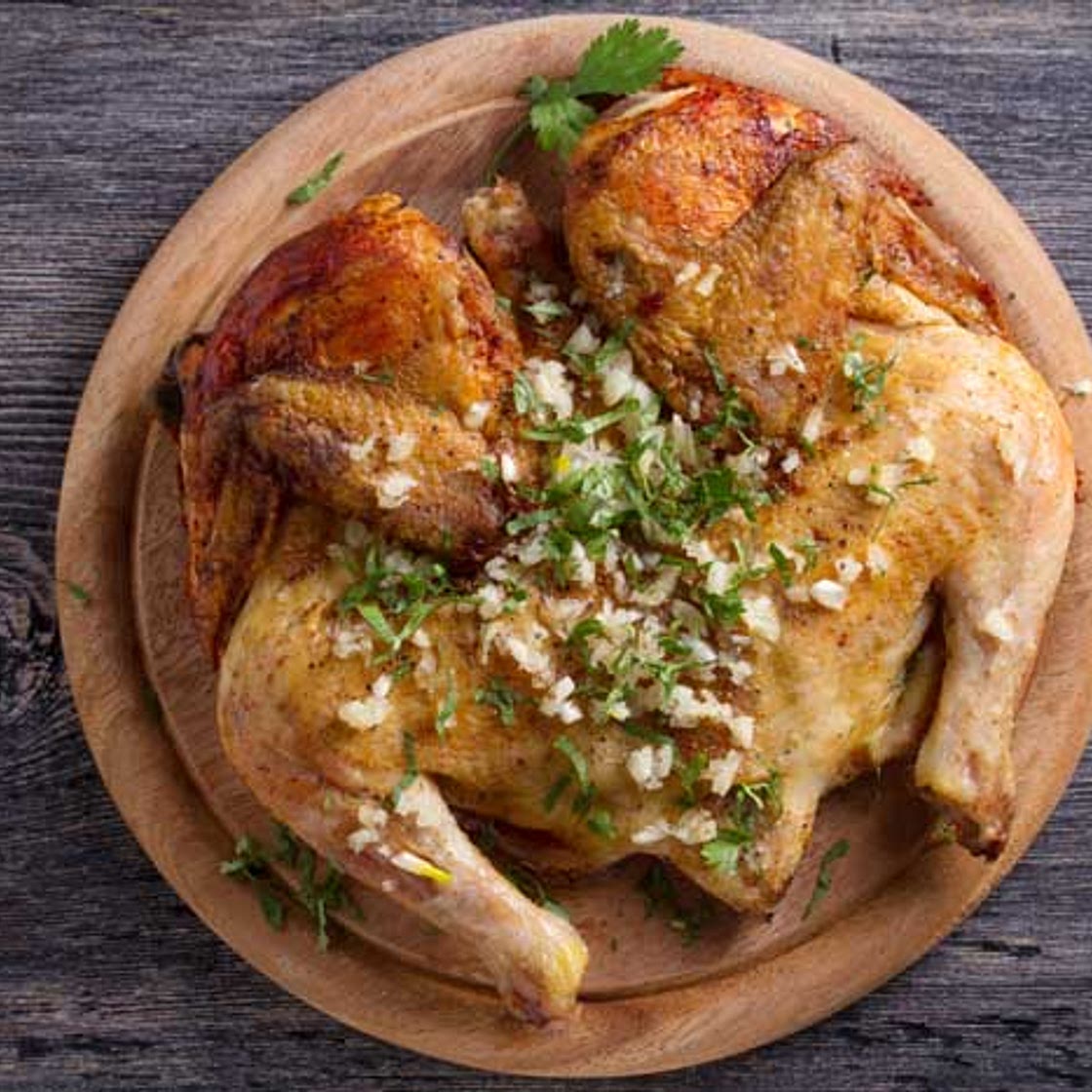 Smoked Spatchcock Chicken