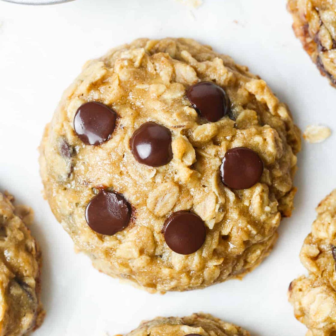 Banana Oatmeal Cookies