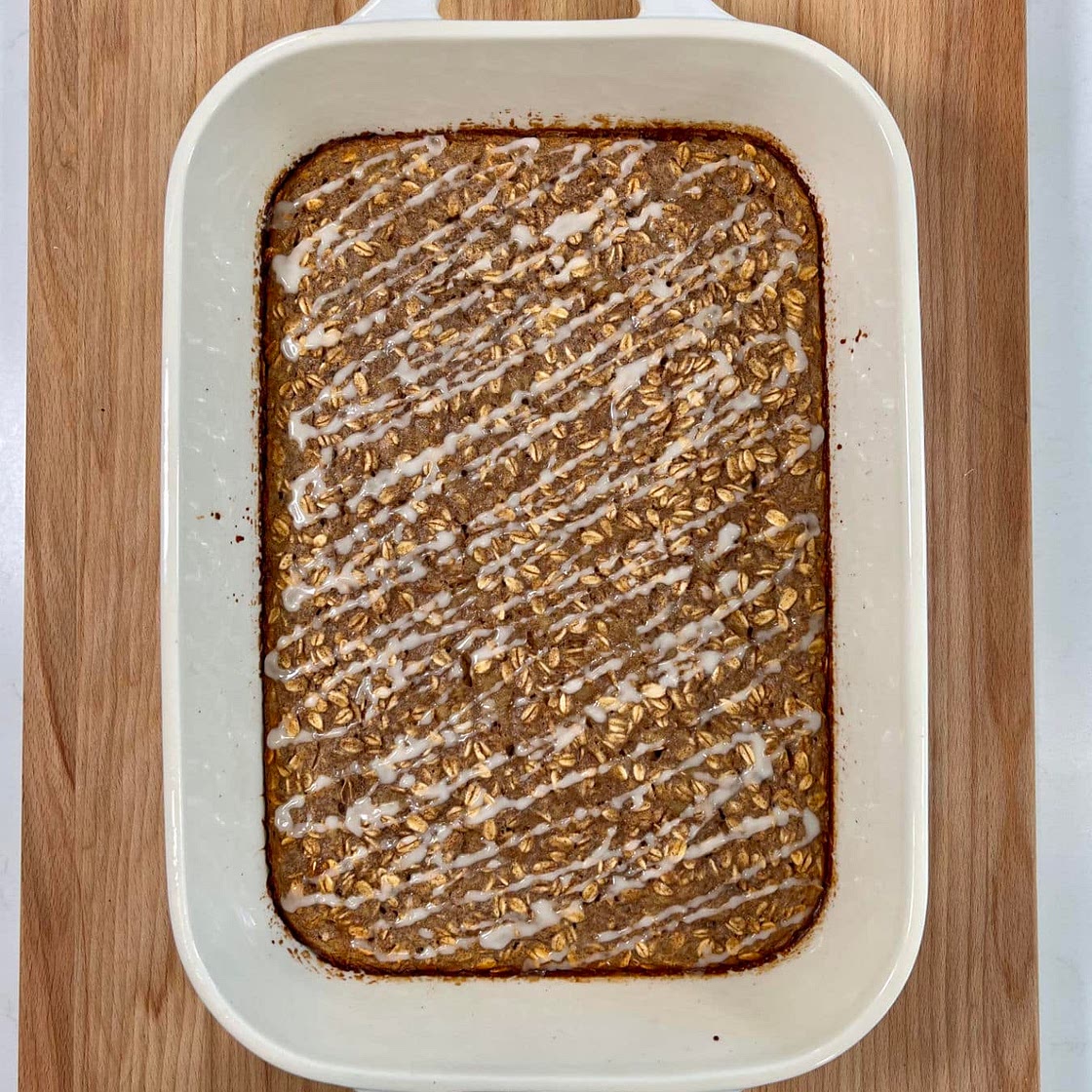 Banana Cinnamon Baked Oatmeal