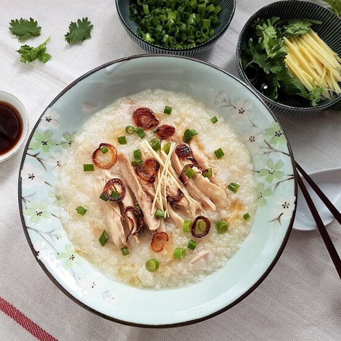 Thermal Cooker Chicken Congee