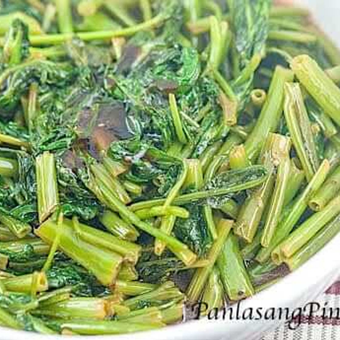 Kangkong in Oyster Sauce Recipe