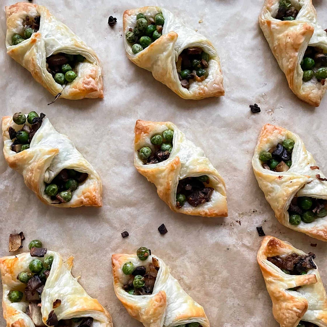 Puff Pastry Mushroom Appetizer Recipe
