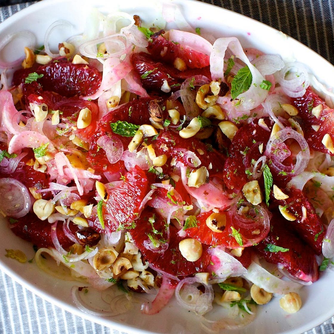 fennel and blood orange salad