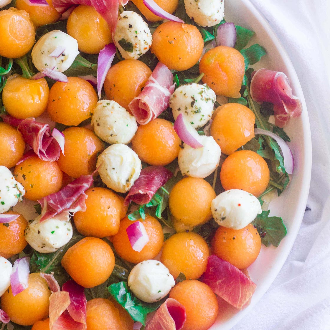 Melon Caprese Salad