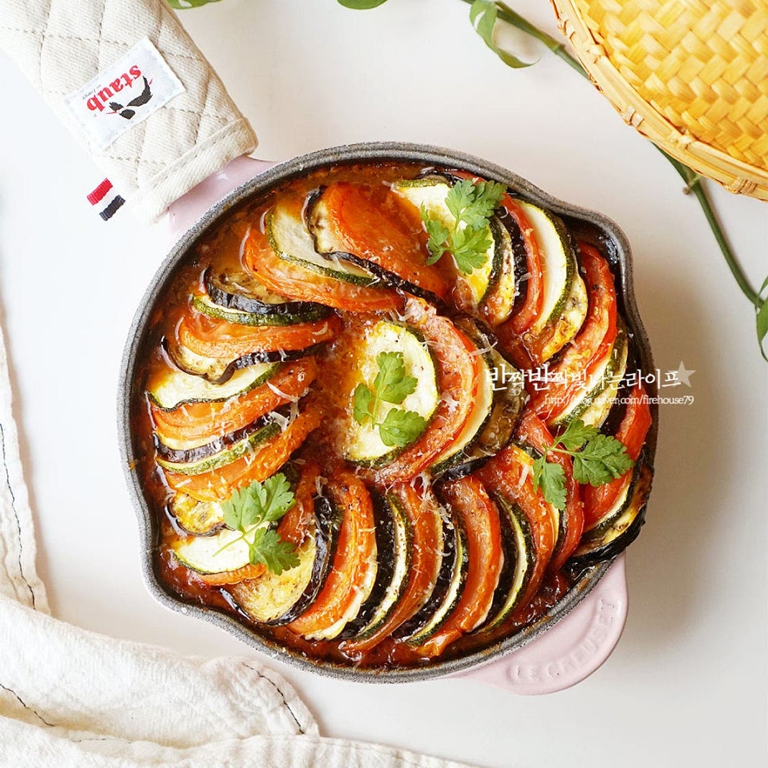 라따뚜이 만들기 토마토소스 요리 야채 채소요리