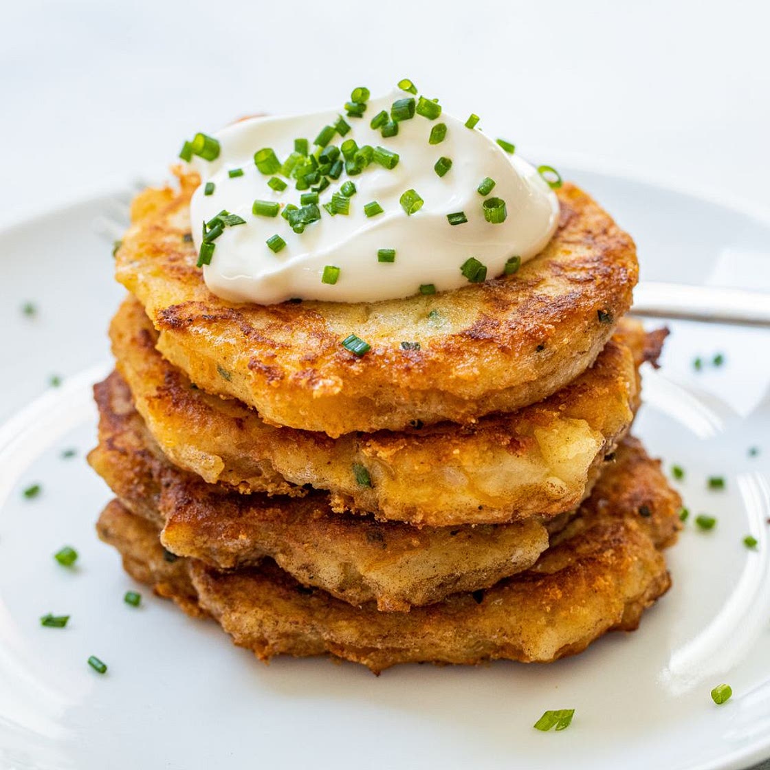 Mashed Potato Pancakes