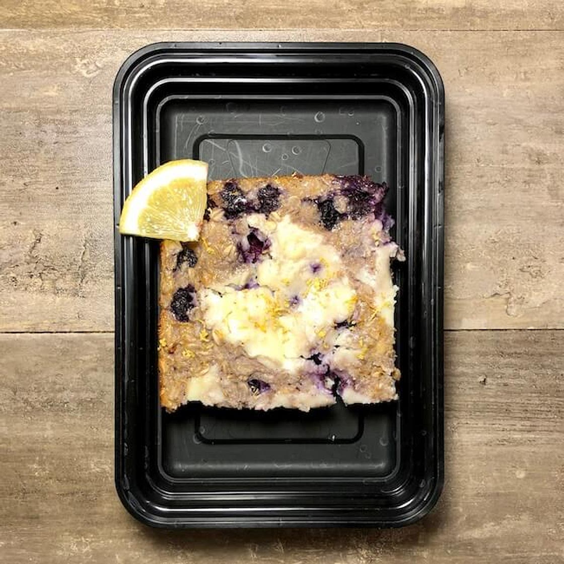 Lemon Blueberry Baked Oatmeal