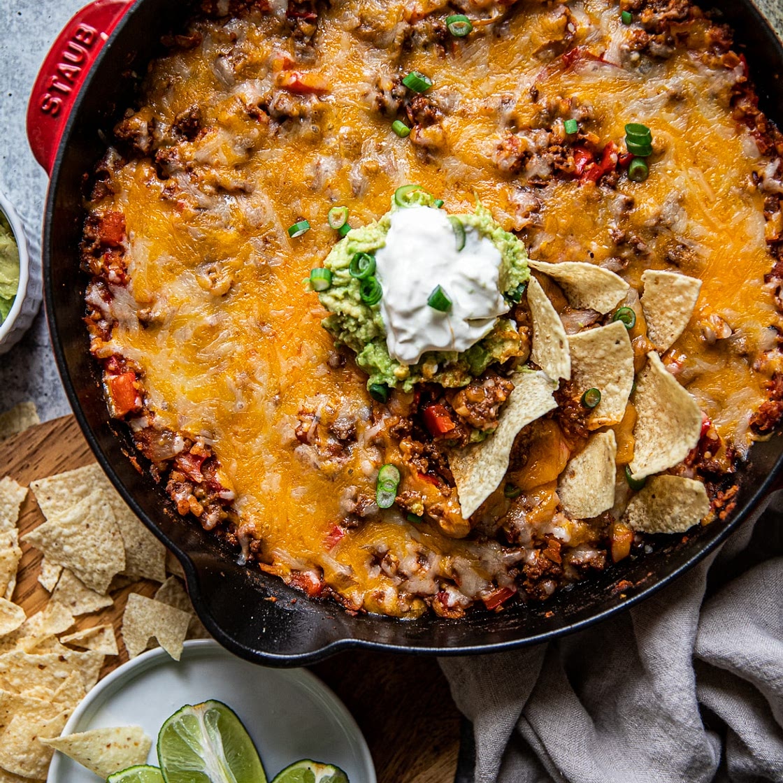 Beef Taco Skillet