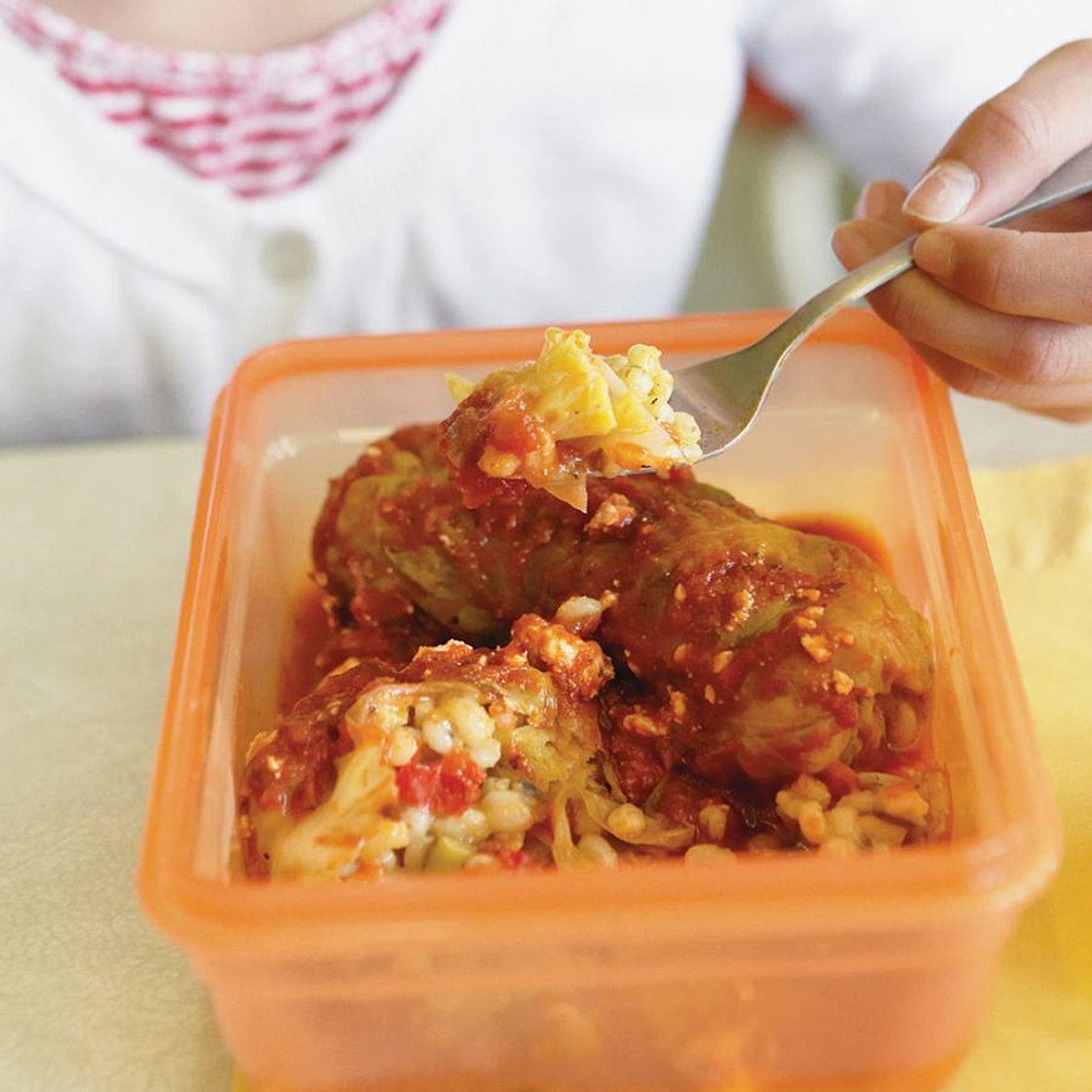 Cigares au chou à l'orge avec ou sans viande