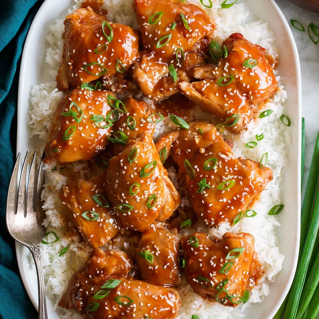 Slow Cooker Chicken Thighs