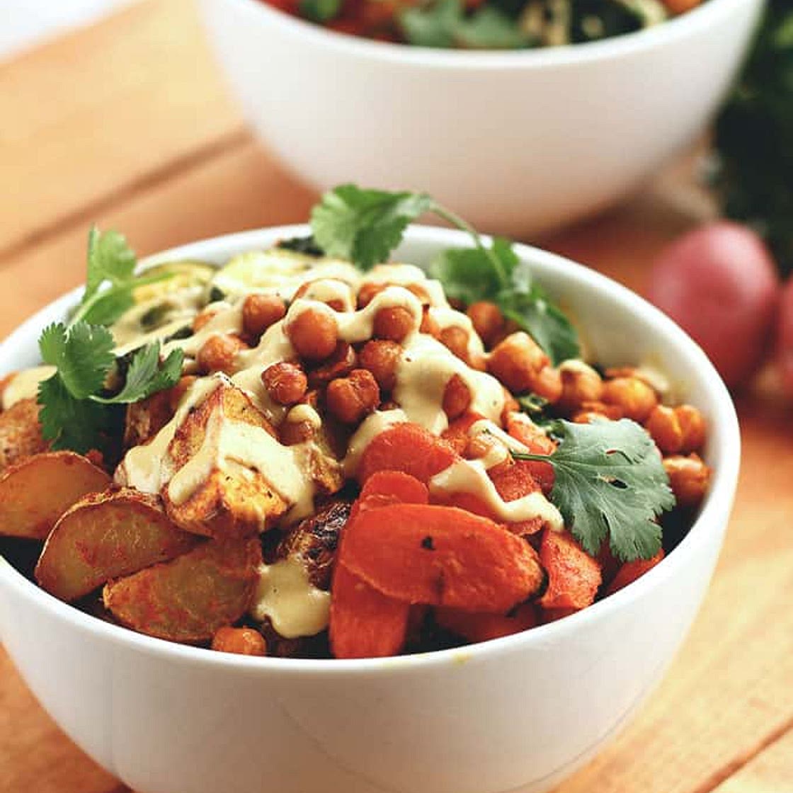 Roasted Potato & Veggie Power Bowl