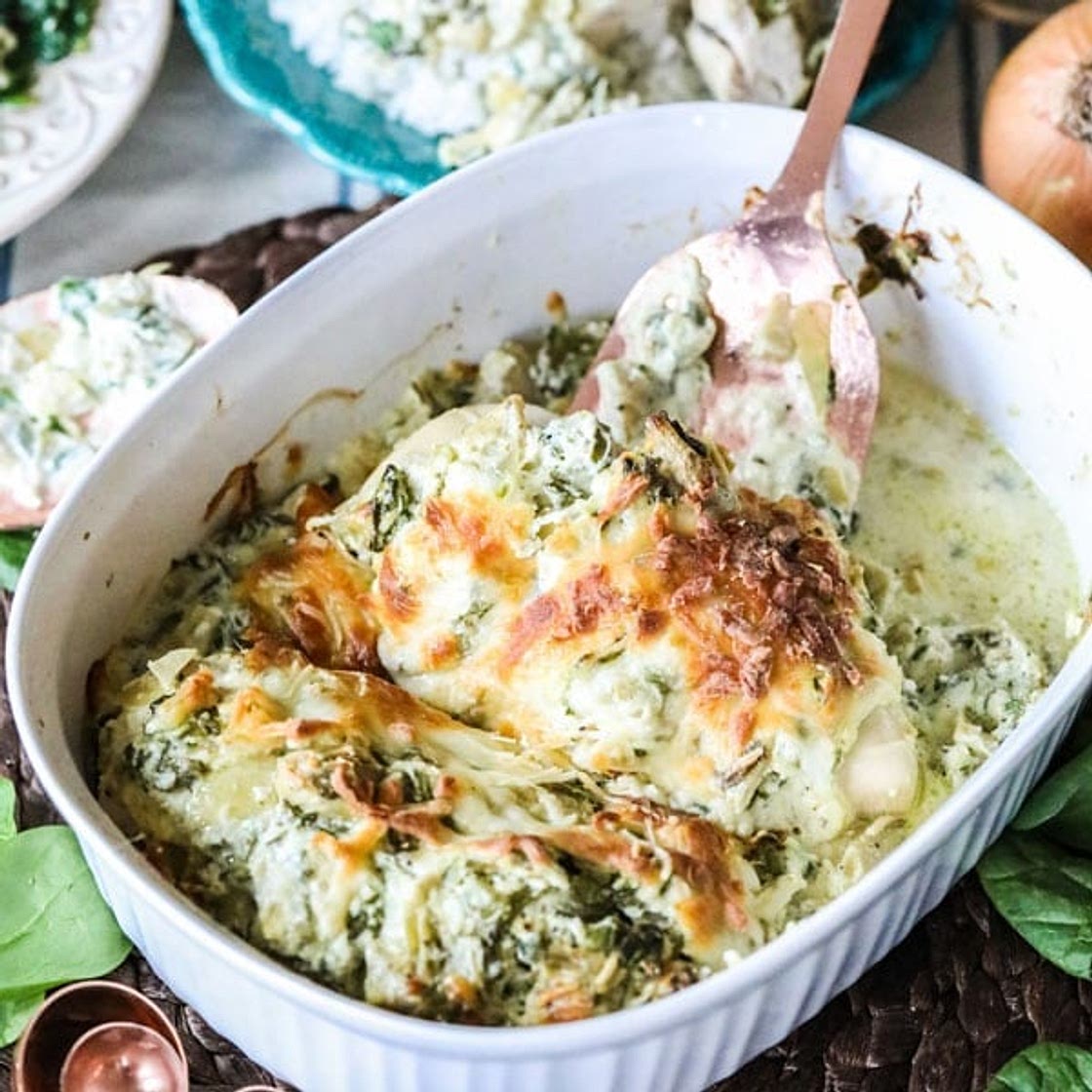 Spinach and Artichoke Chicken