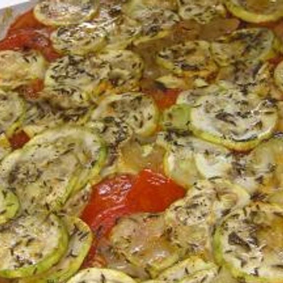 Tian de Courgettes et de Tomates
