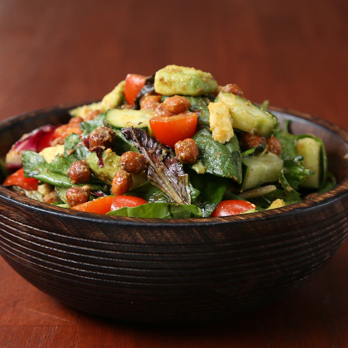 Roasted Chickpea And Avocado Salad Recipe by Tasty