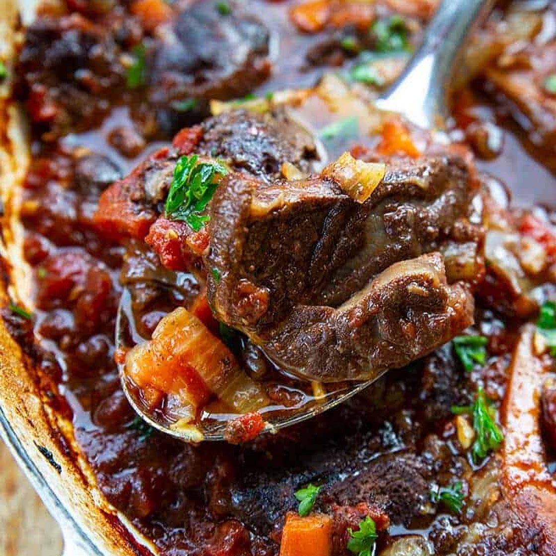 Osso Bucco (Braised Beef Shanks Recipe)