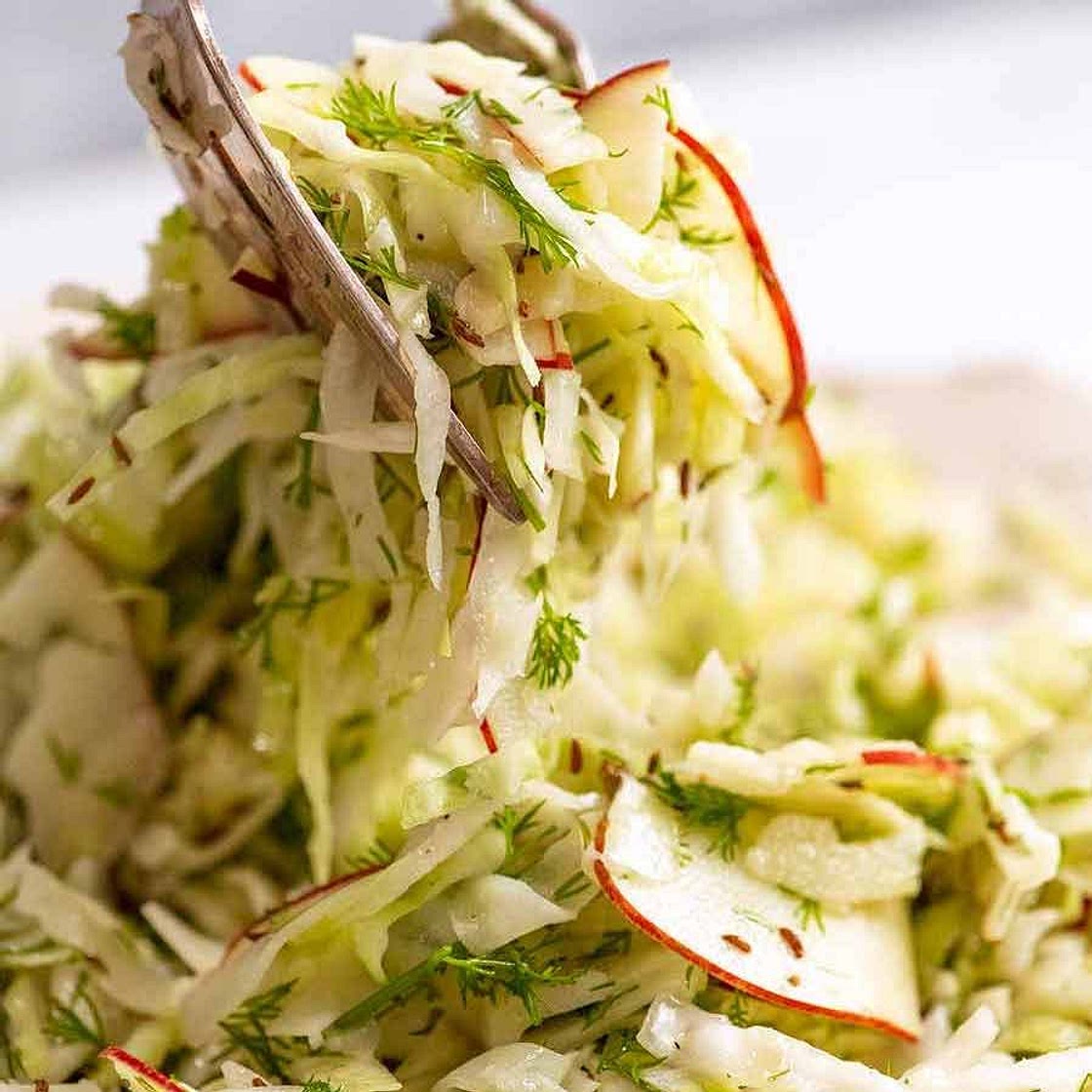 Our best No Mayo Coleslaw