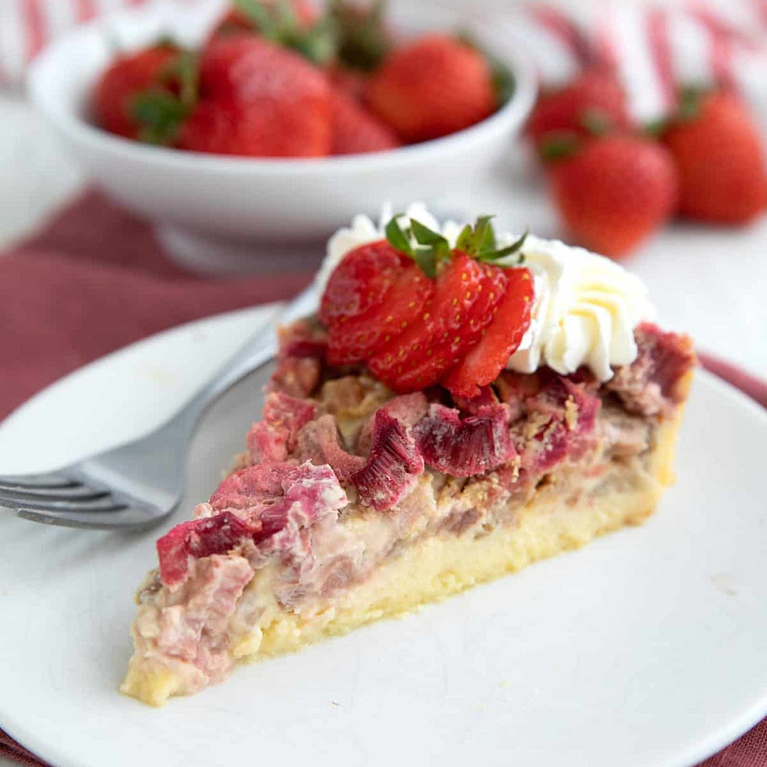 Rhubarb Custard Pie Recipe