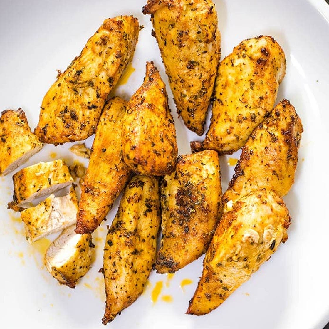 Juicy Air Fryer Naked Chicken Tenders
