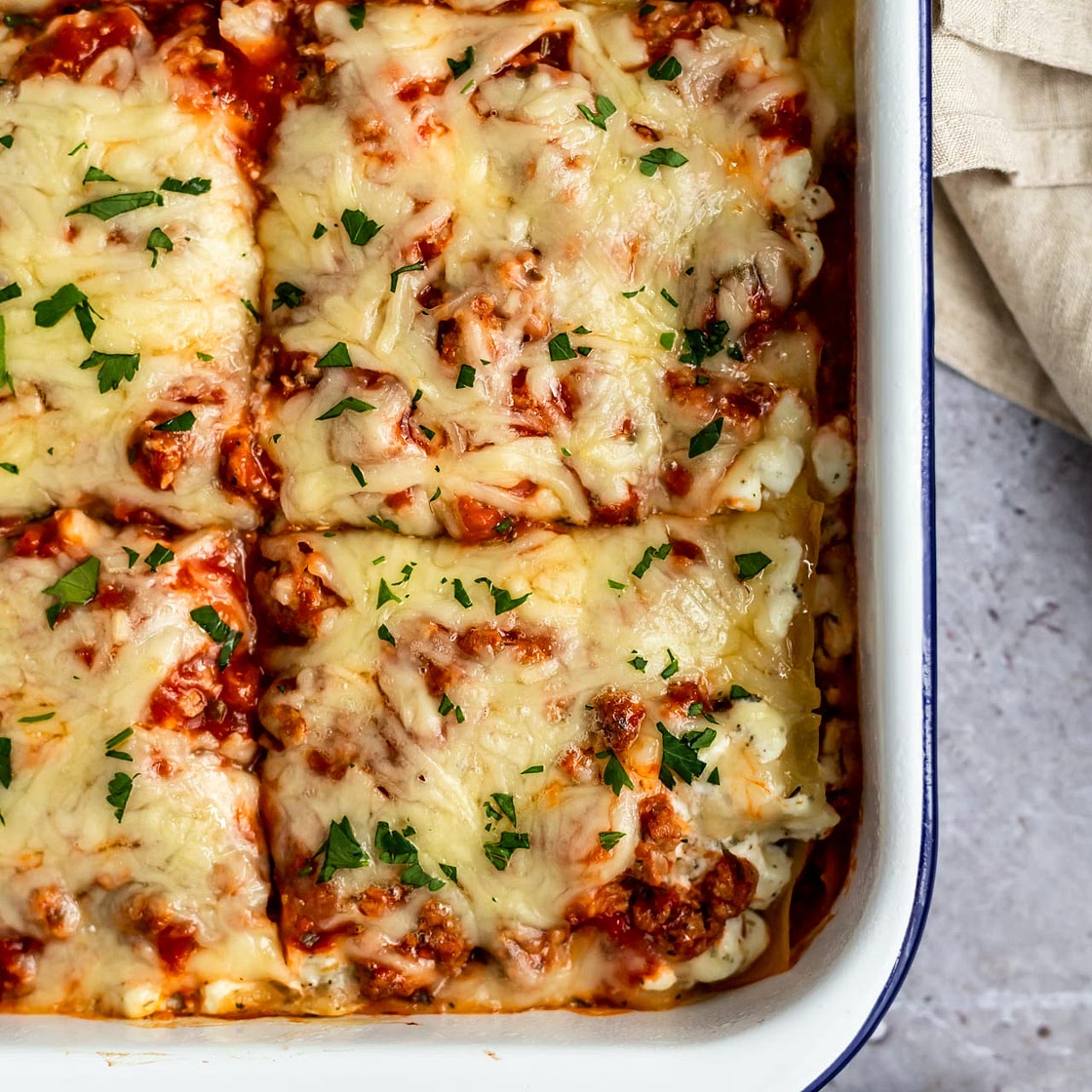 Easy Healthy Lasagna