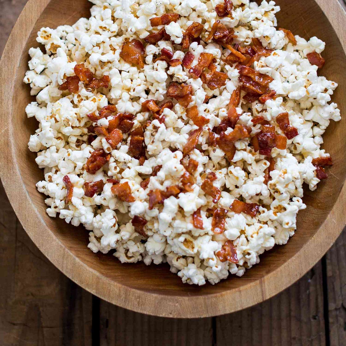 Maple-Bacon Popcorn