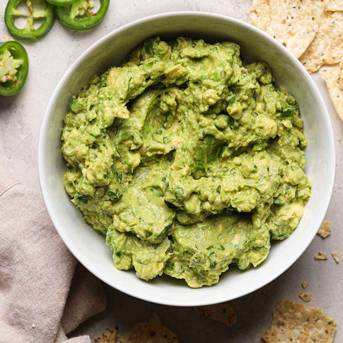 The Best Homemade Guacamole Recipe