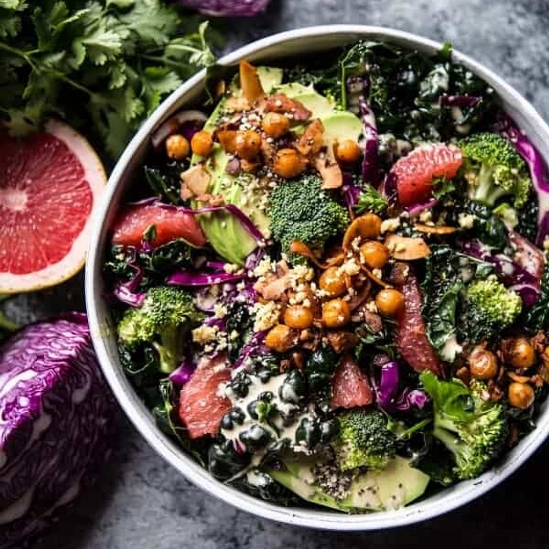 The Mean Green Detox Salad