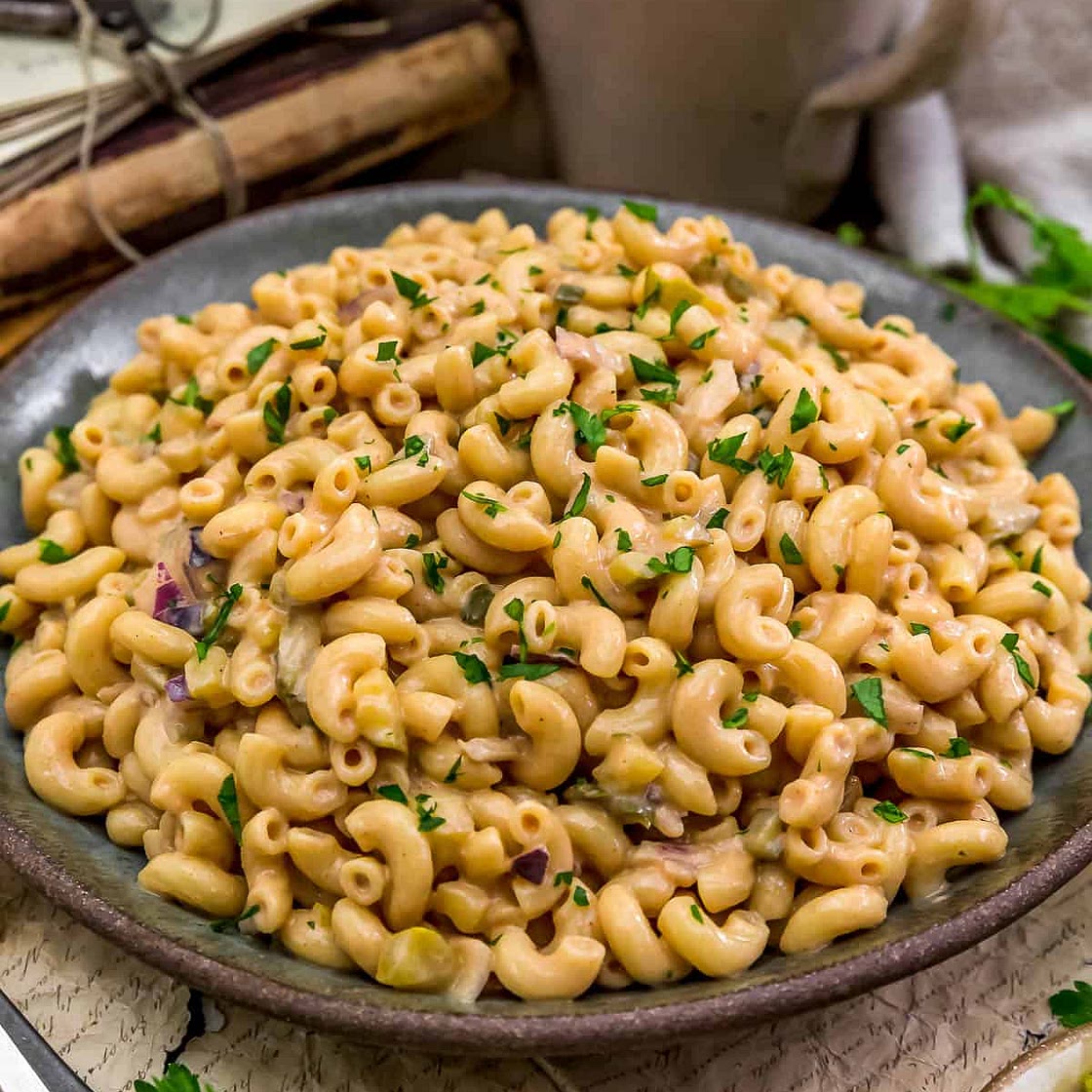 Vegan Big Mac Pasta Salad