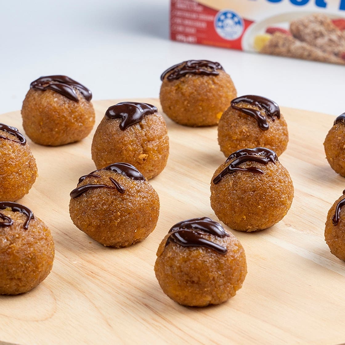 Gluten free apricot and cranberry truffles