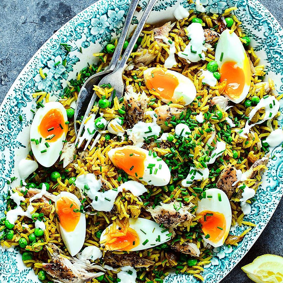 Smoked mackerel kedgeree