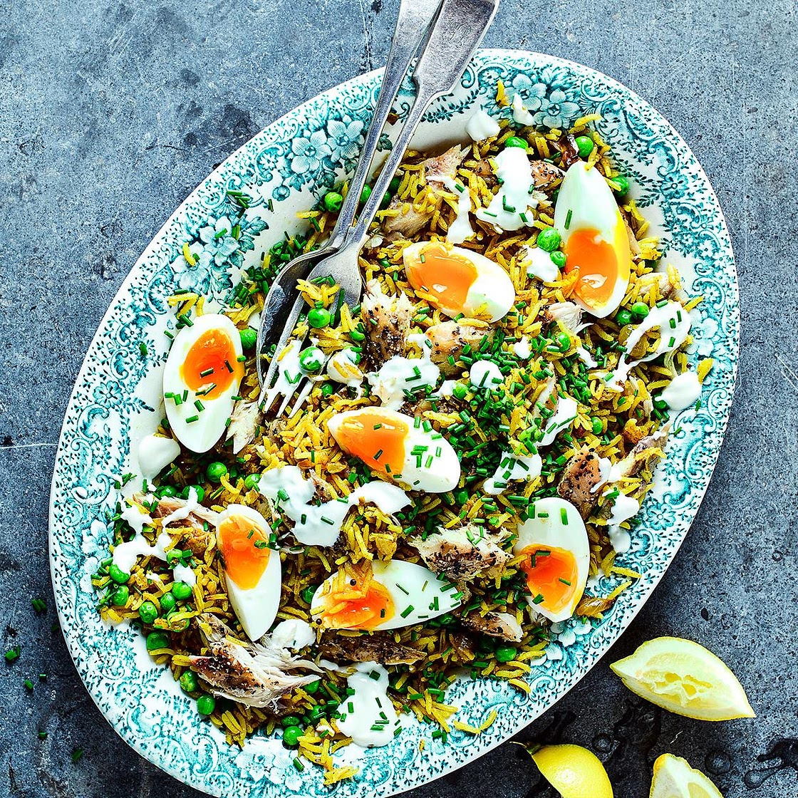 Smoked mackerel kedgeree