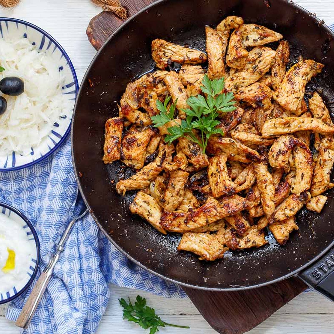 Einfaches Gyros Rezept – wie beim Griechen