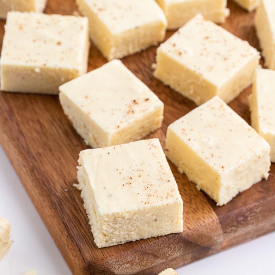 Eggnog Fudge