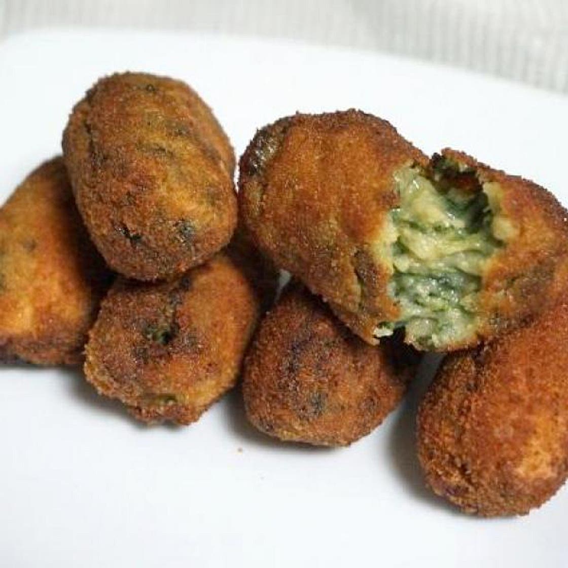 Receita de Bolinho de espinafre assado