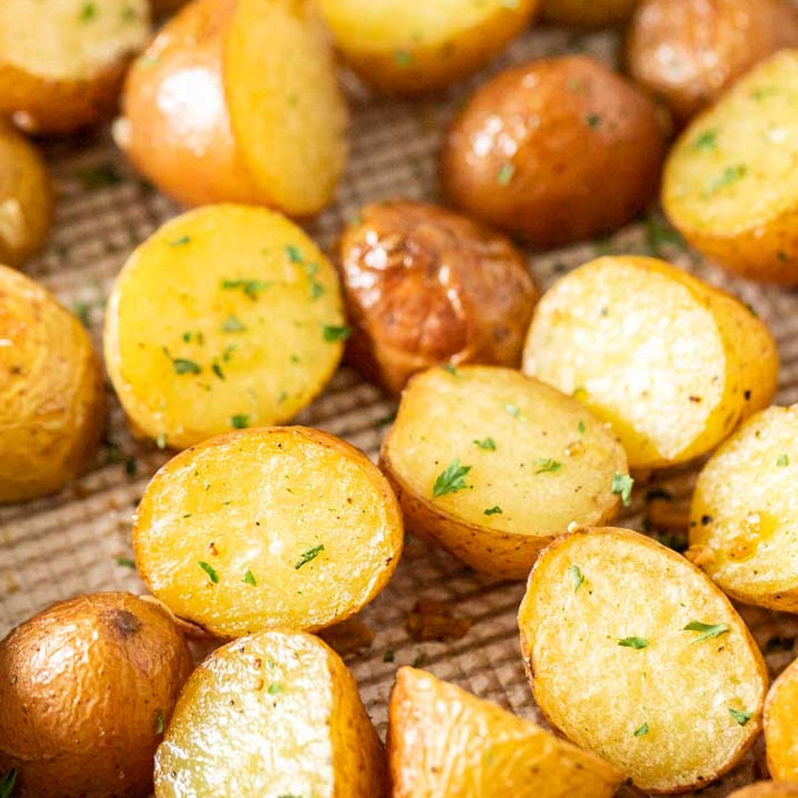 Oven Roasted Baby Potatoes