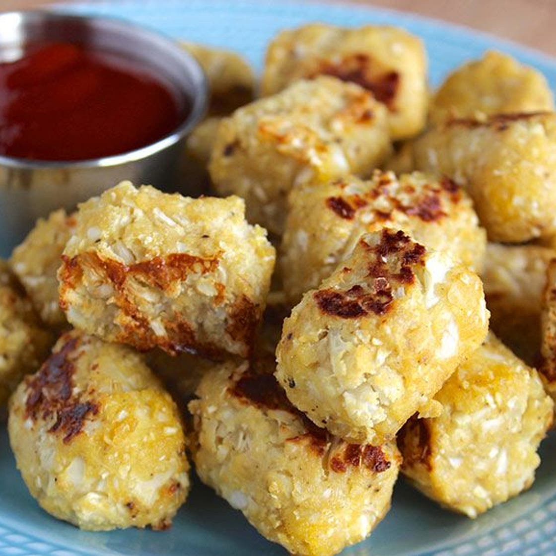 Easy Cauliflower Tater Tots