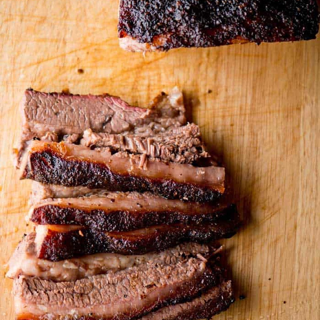 Electric Smoker BBQ Brisket