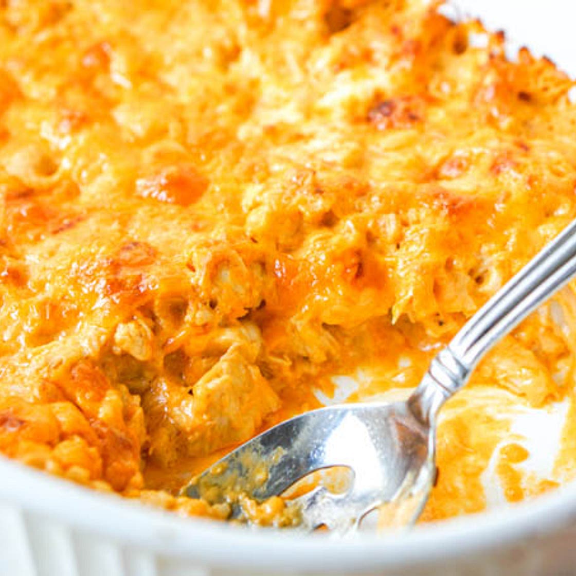 Keto Buffalo Chicken Casserole