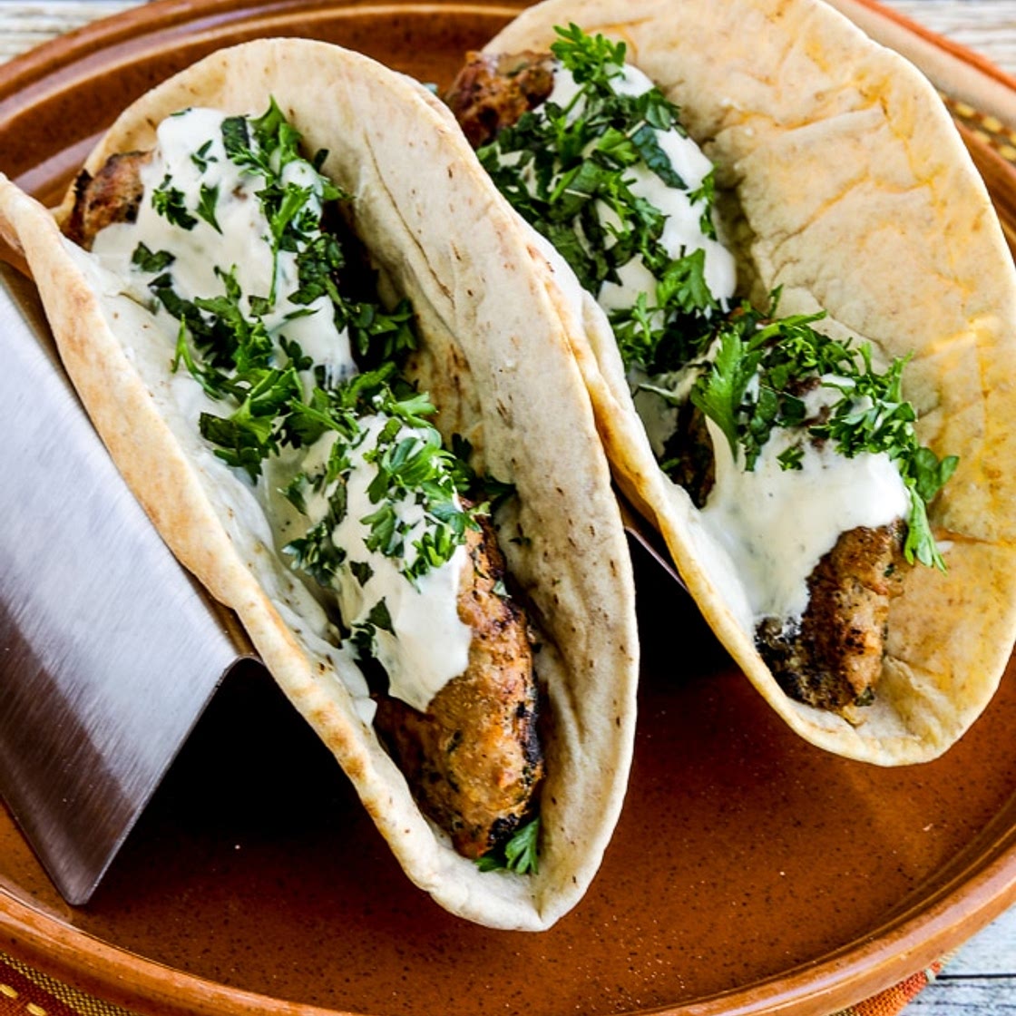 Grilled Middle Eastern Turkey Burgers