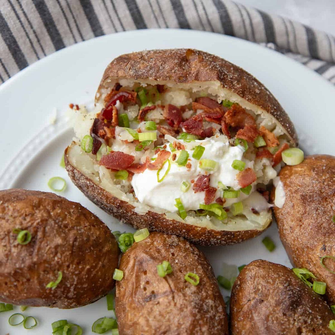 Traeger Smoked Baked Potatoes