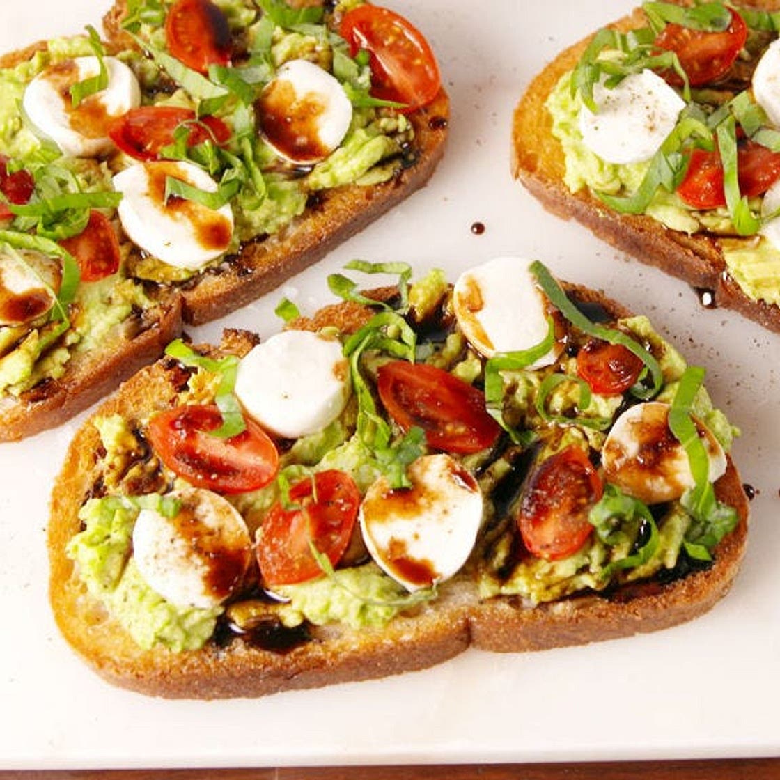 Caprese Avocado Toast