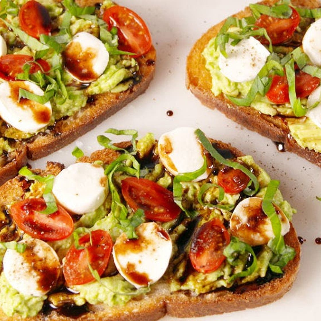 Caprese Avocado Toast