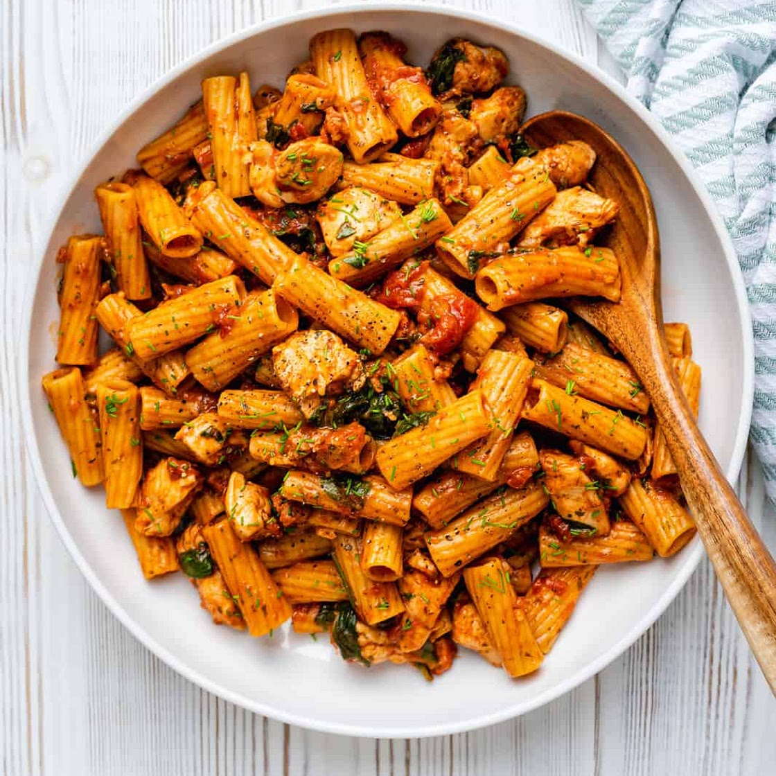 Chicken and Chorizo Pasta