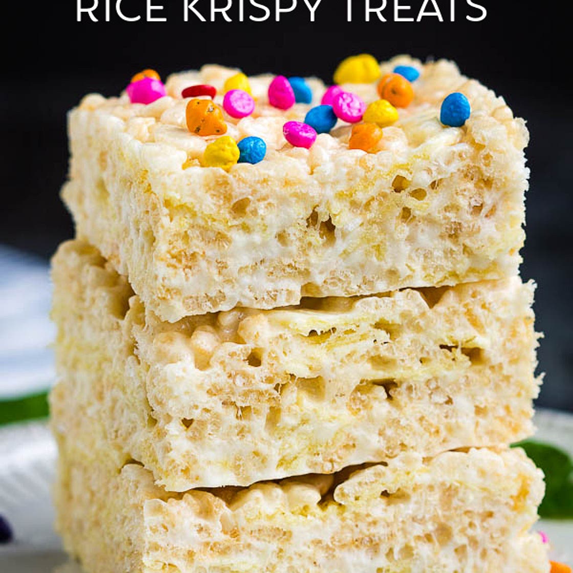 Ruffled Rice Krispie Treats