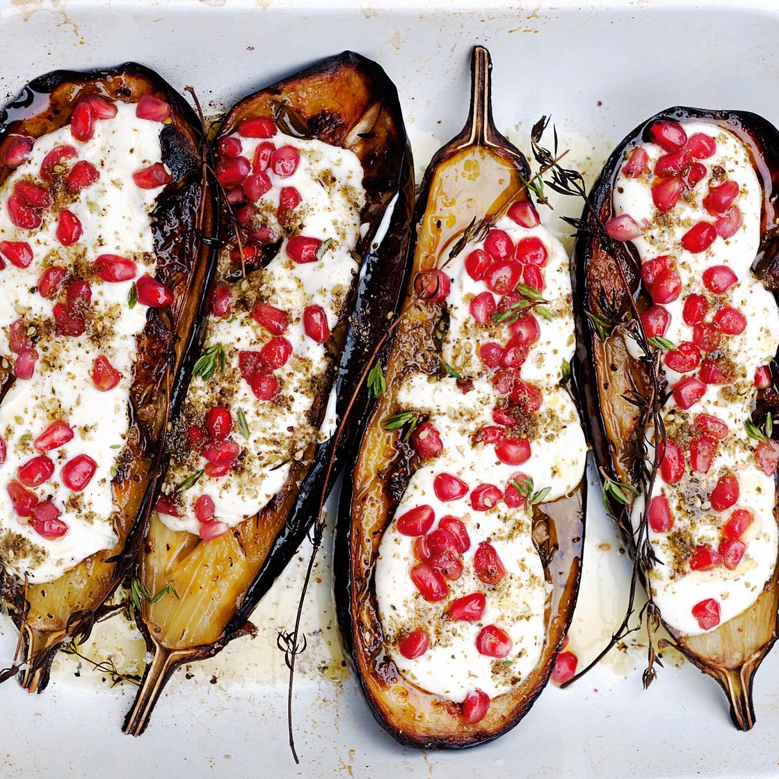Eggplant With Buttermilk Sauce