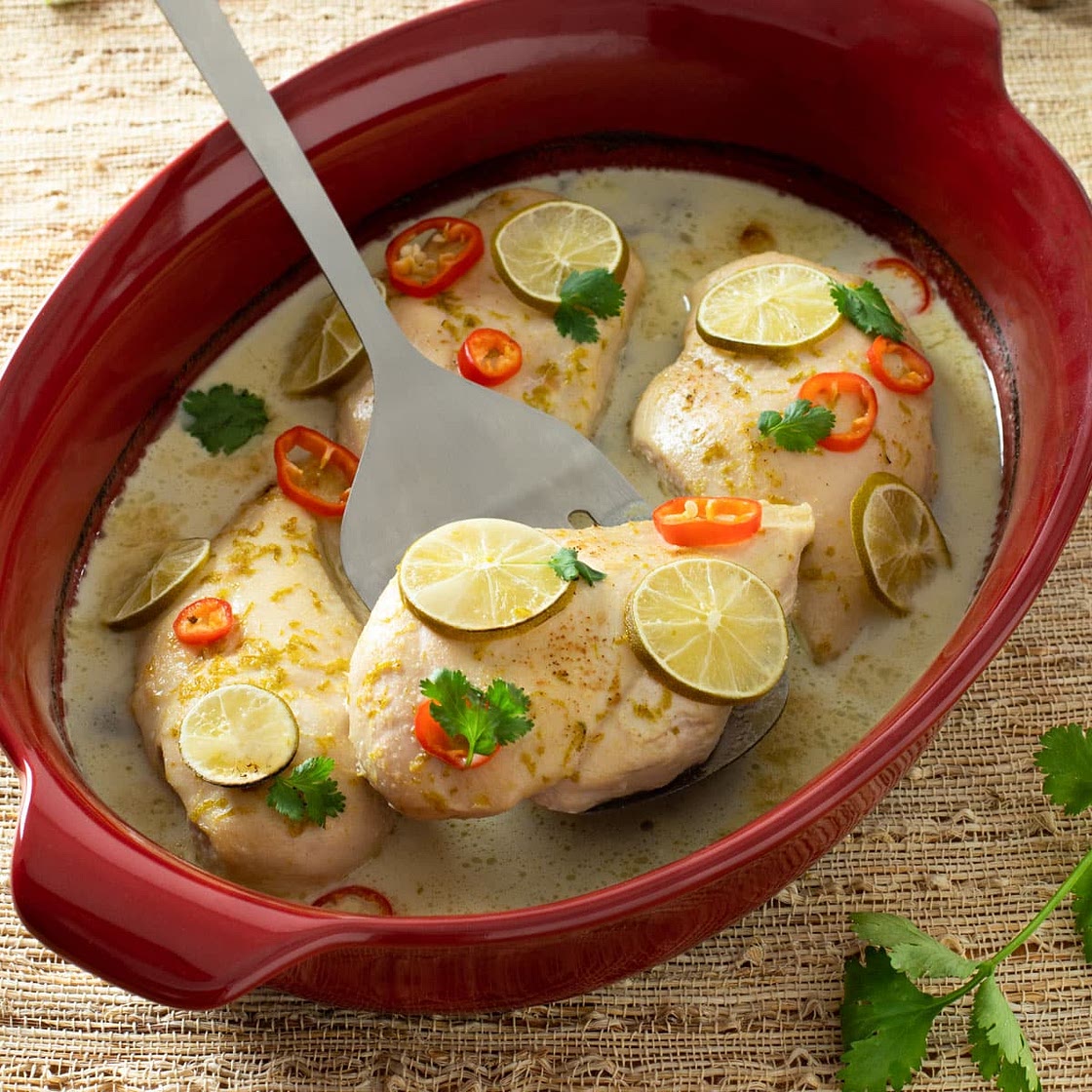 Creamy Coconut Chicken Breasts Recipe