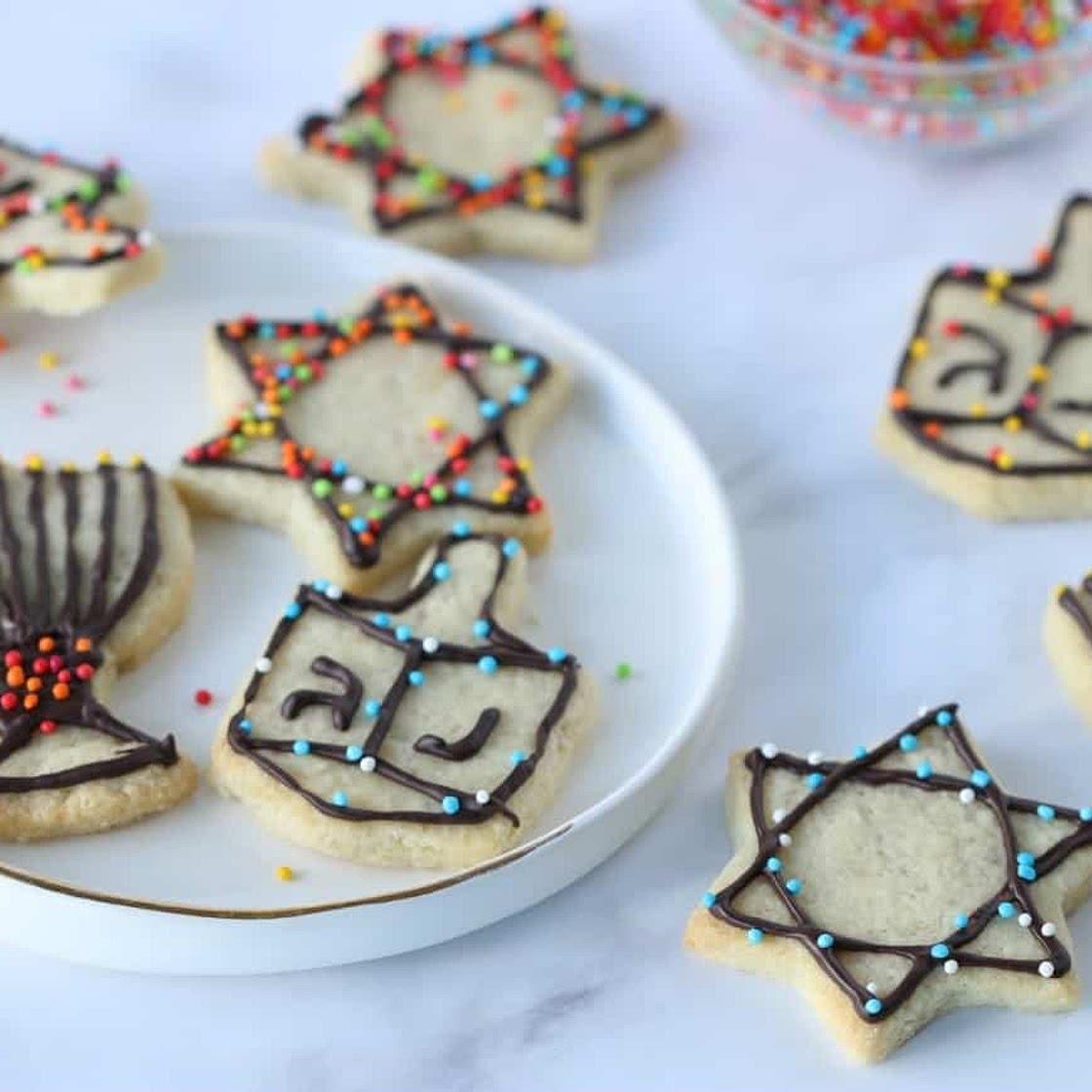 Hanukkah Sugar Cookies