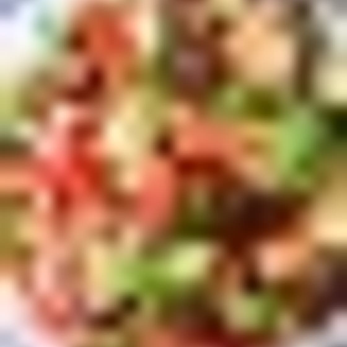 Summer Panzanella salad