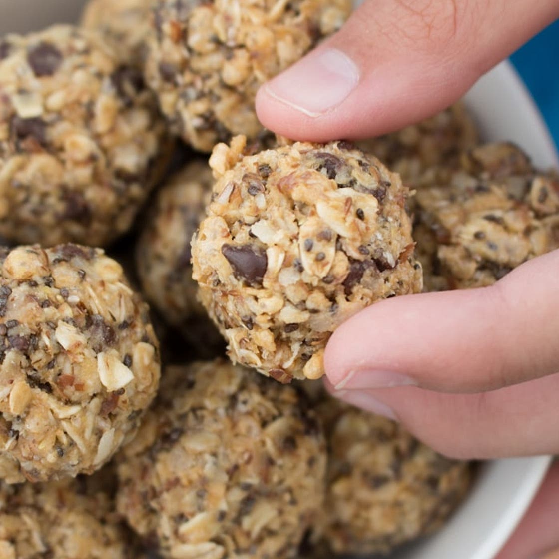 Crispy No Bake Energy Balls for Kids