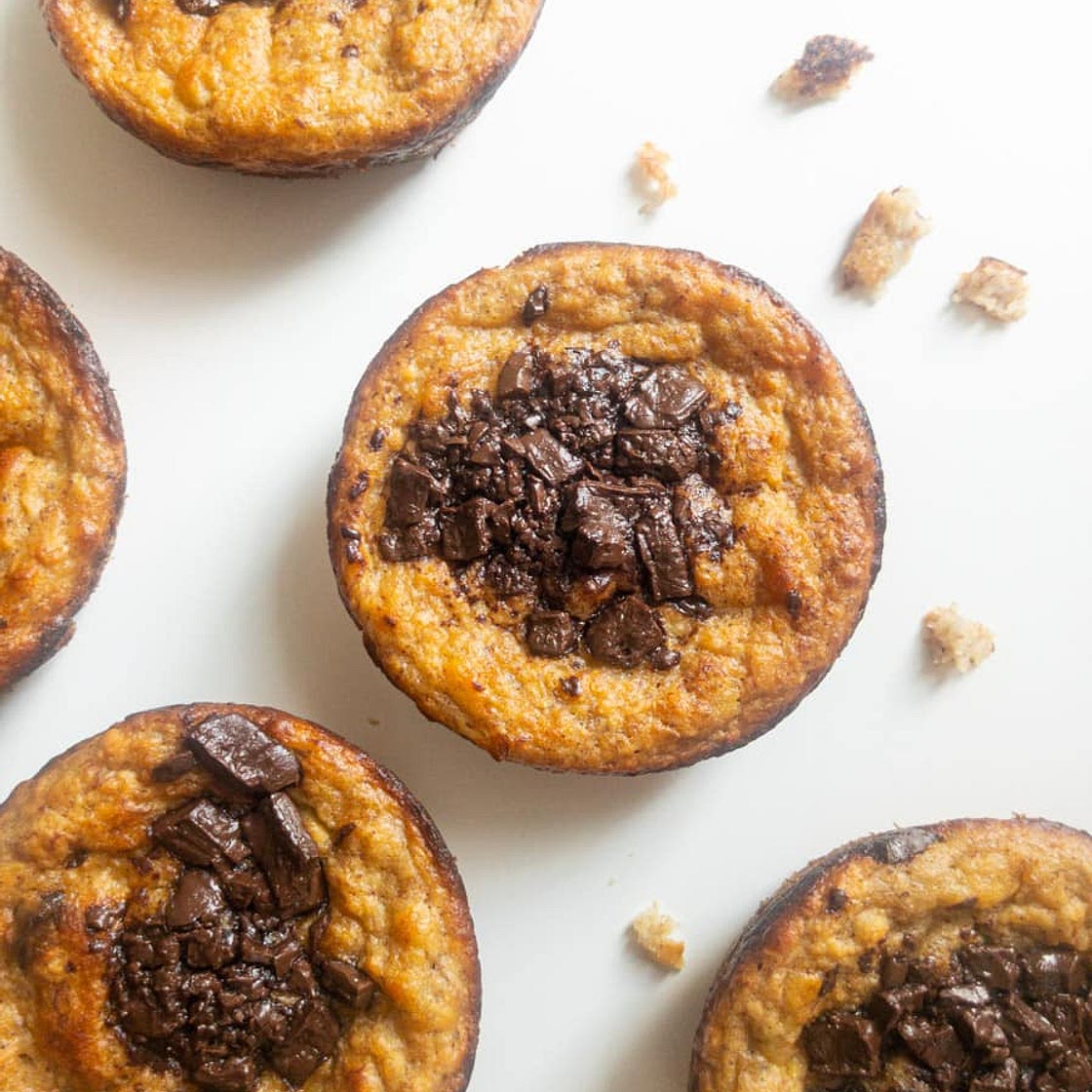 Banana Chocolate Muffins