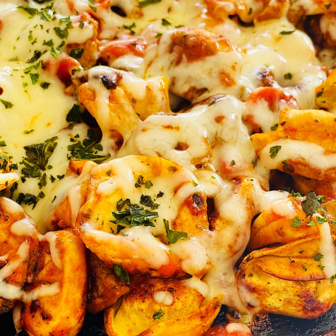 Blackstone Griddle Pizza Tortellini